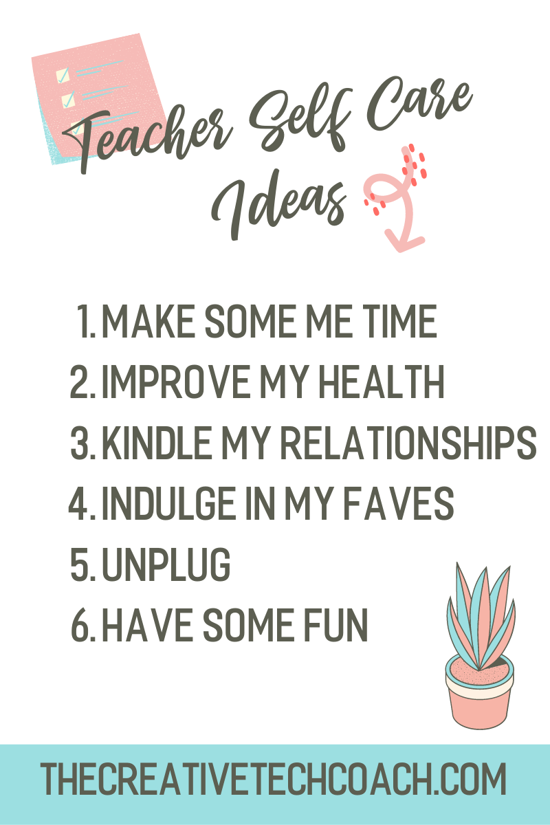 Teacher Self Care: 6 Tips for the Holidays - The Creative Tech Coach